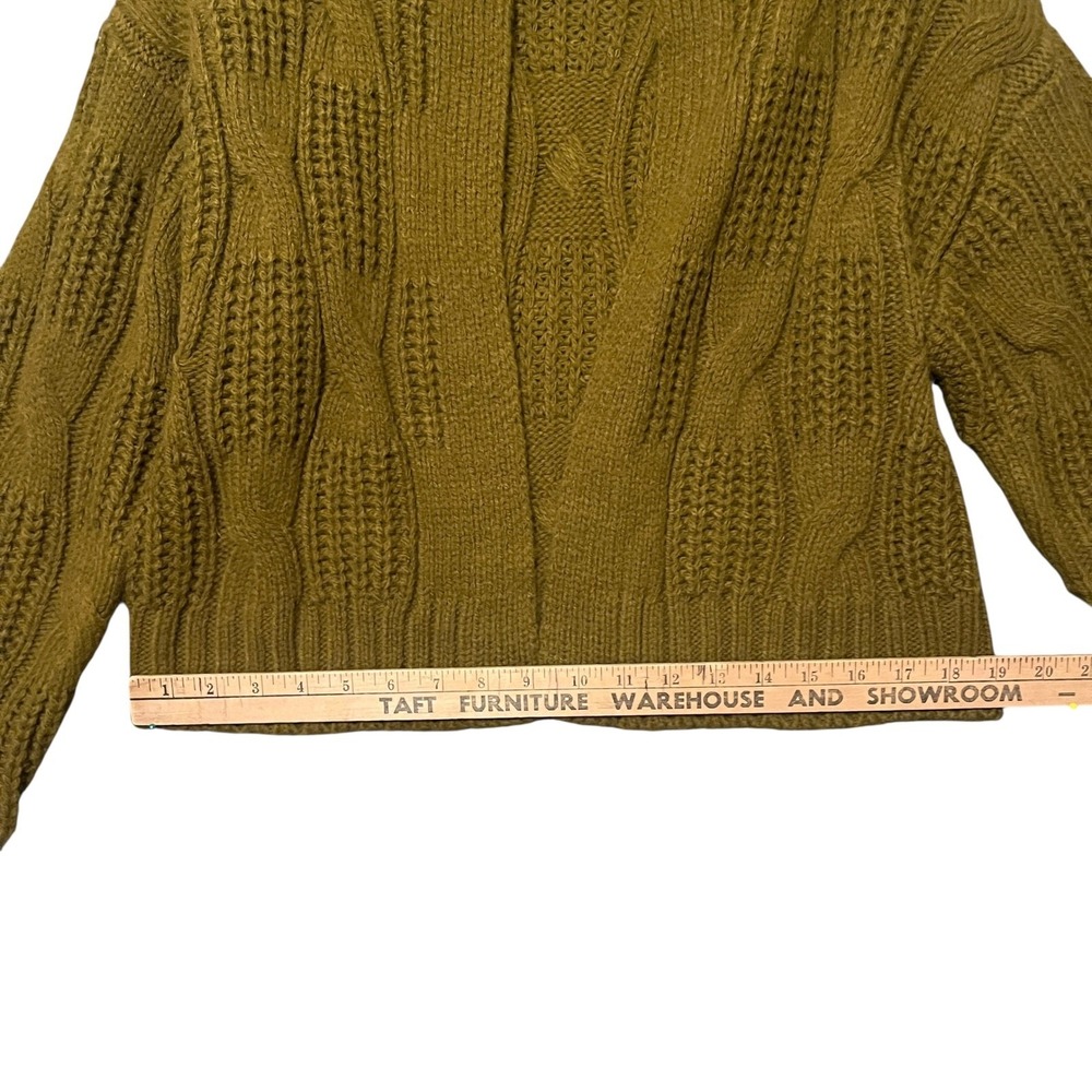 Universal Thread Chunky Cable Knit Open Cardigan … - image 7